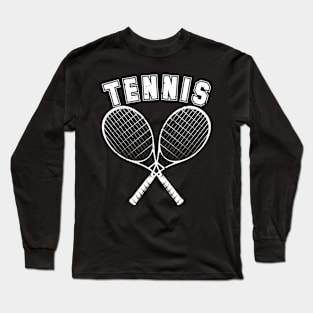 Tennis Rackets Outdoor Sport Long Sleeve T-Shirt